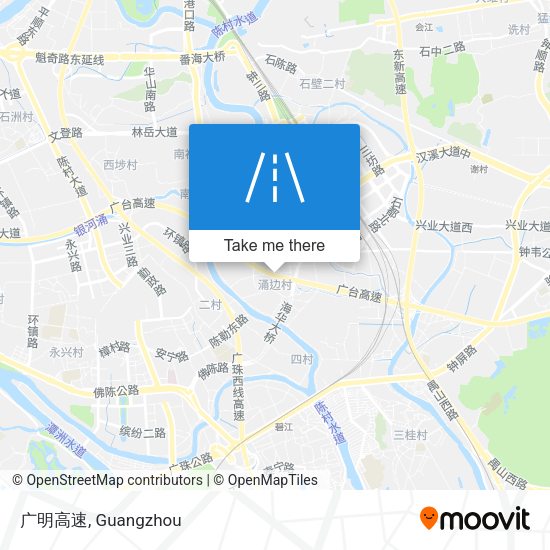 广明高速 map