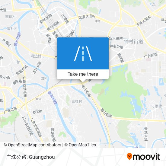 广珠公路 map