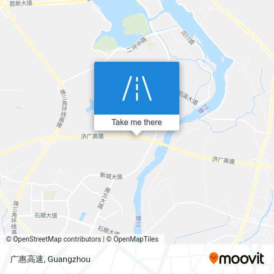 广惠高速 map