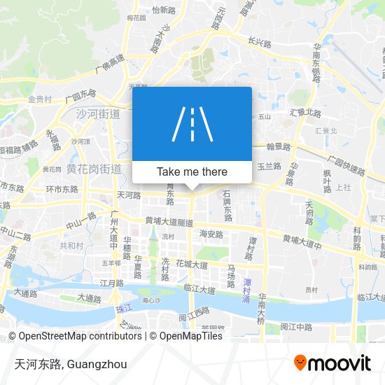 天河东路 map
