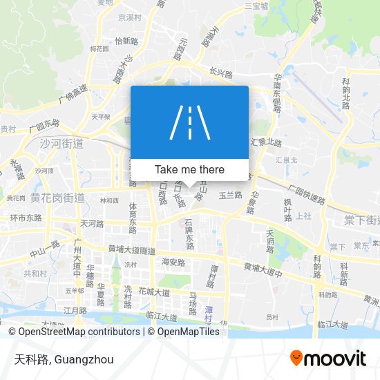 天科路 map