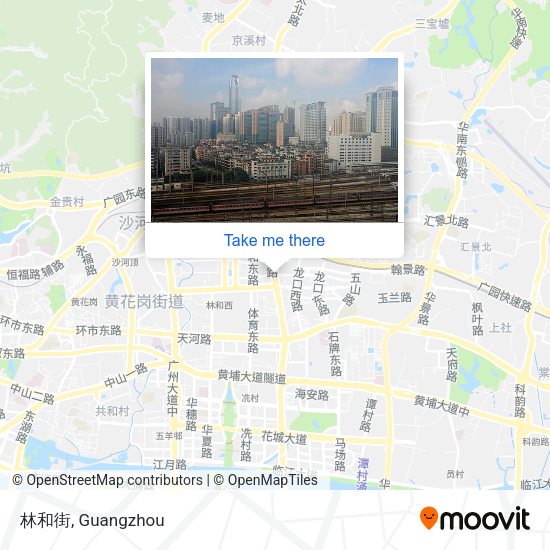 林和街 map