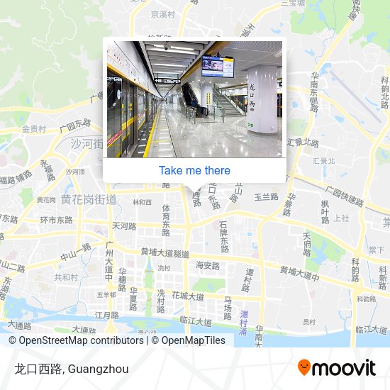 龙口西路 map
