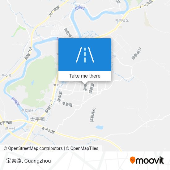 宝泰路 map