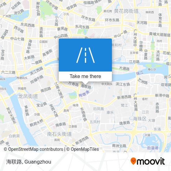 海联路 map