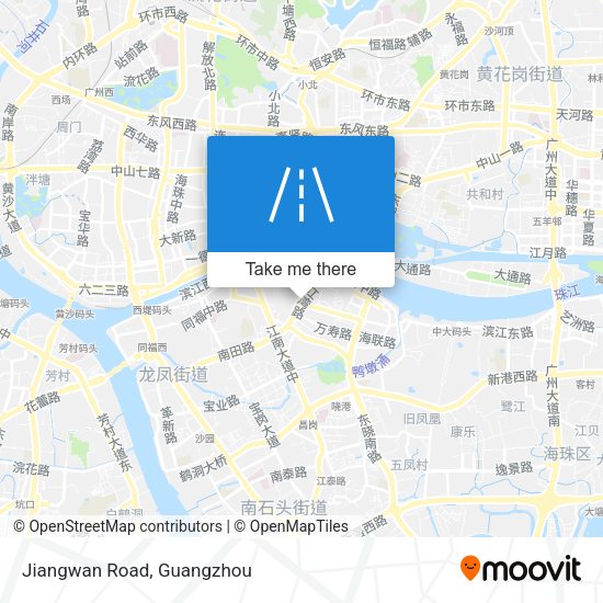 Jiangwan Road map
