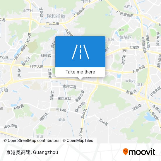 京港奥高速 map