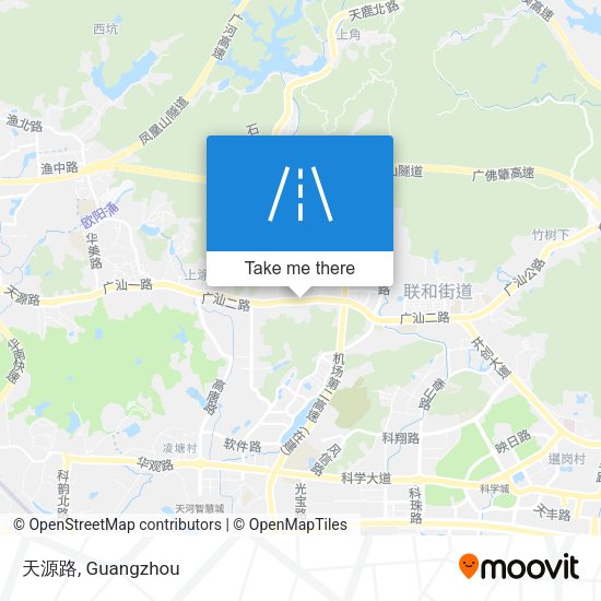 天源路 map