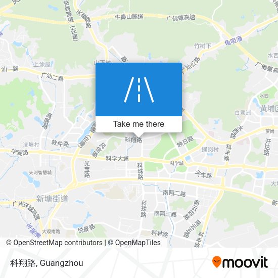 科翔路 map