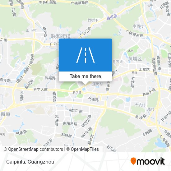 Caipinlu map