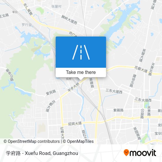 学府路 - Xuefu Road map