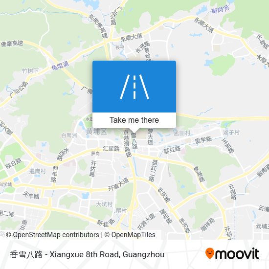 香雪八路 - Xiangxue 8th Road map