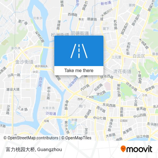 富力桃园大桥 map