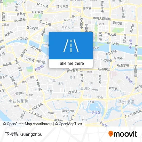 下渡路 map