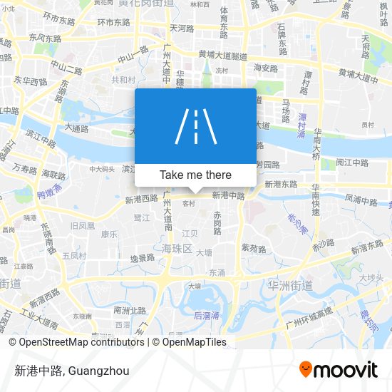 新港中路 map