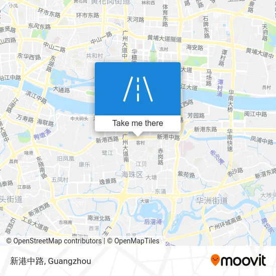 新港中路 map