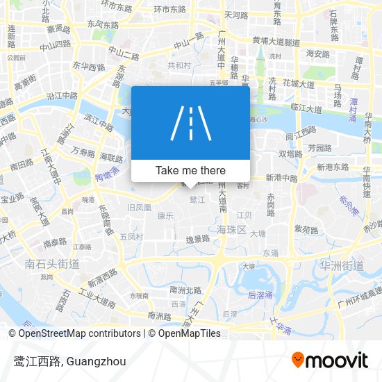 鹭江西路 map