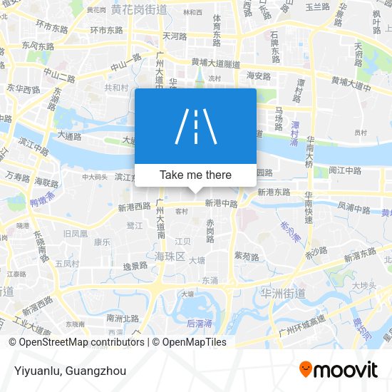 Yiyuanlu map