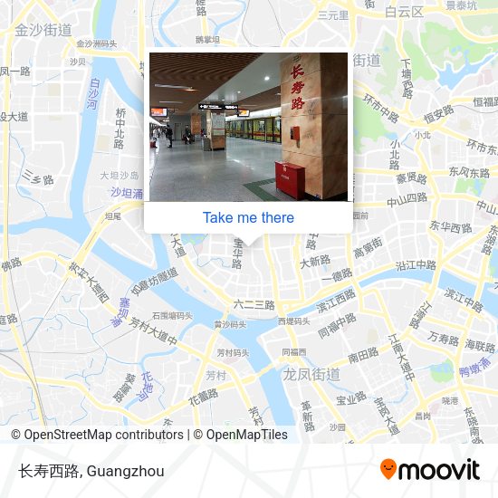 长寿西路 map
