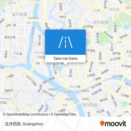 龙津西路 map