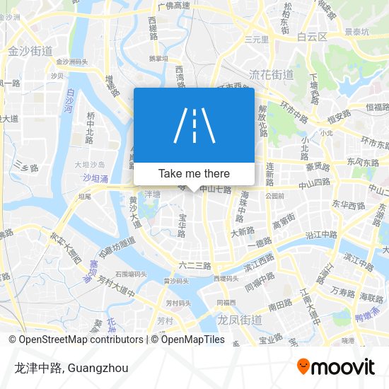 龙津中路 map