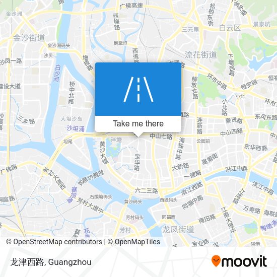 龙津西路 map