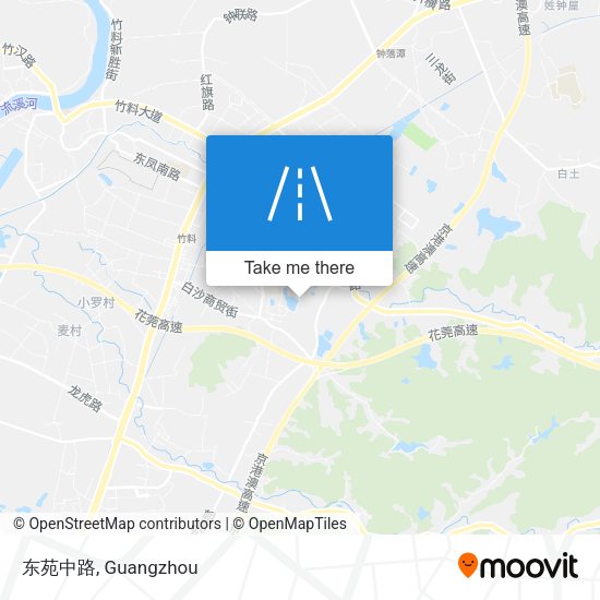 东苑中路 map