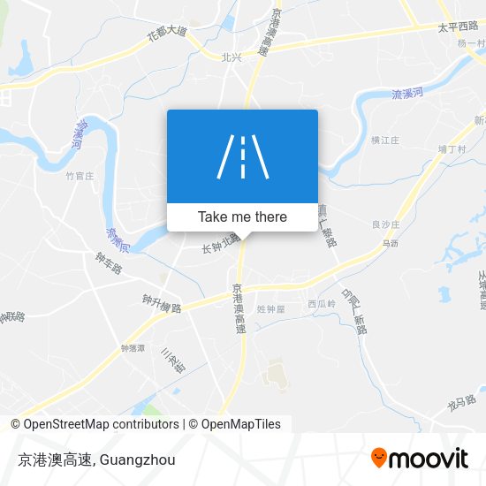京港澳高速 map