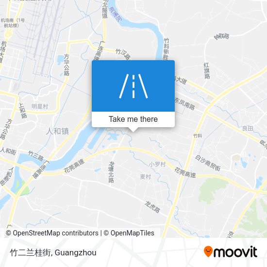 竹二兰桂街 map