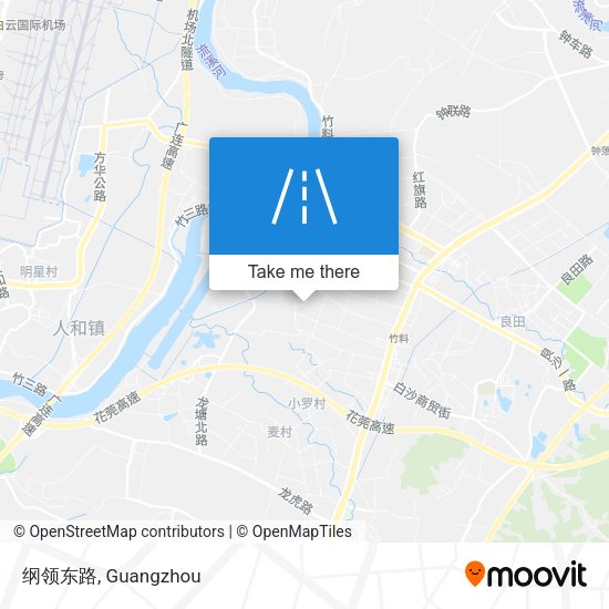 纲领东路 map