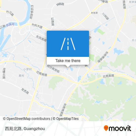 西苑北路 map