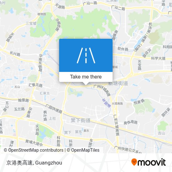 京港奥高速 map