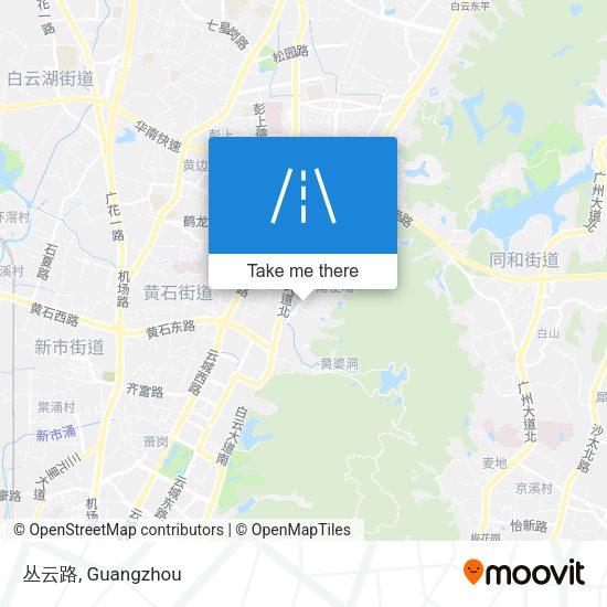 丛云路 map