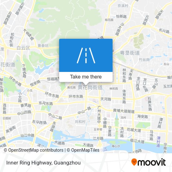 Inner Ring Highway map