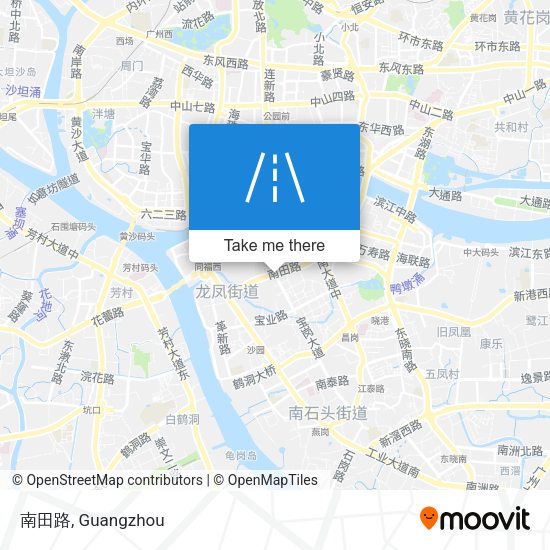 南田路 map