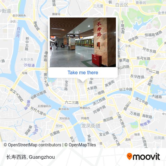 长寿西路 map