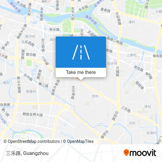 三乐路 map