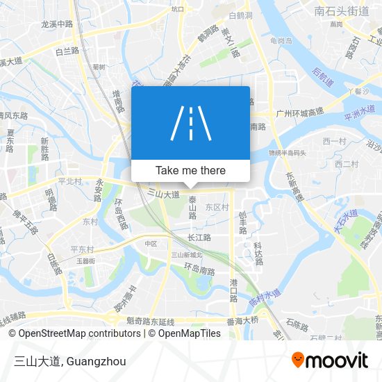 三山大道 map