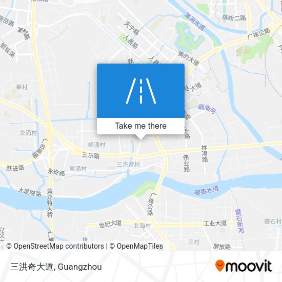 三洪奇大道 map