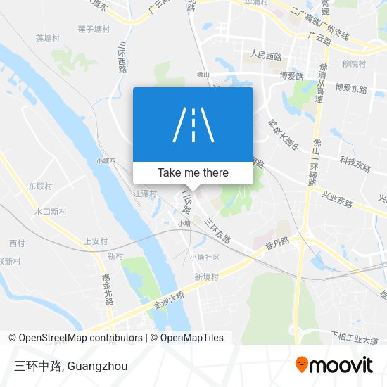 三环中路 map