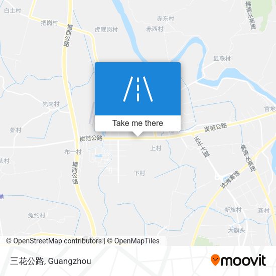 三花公路 map