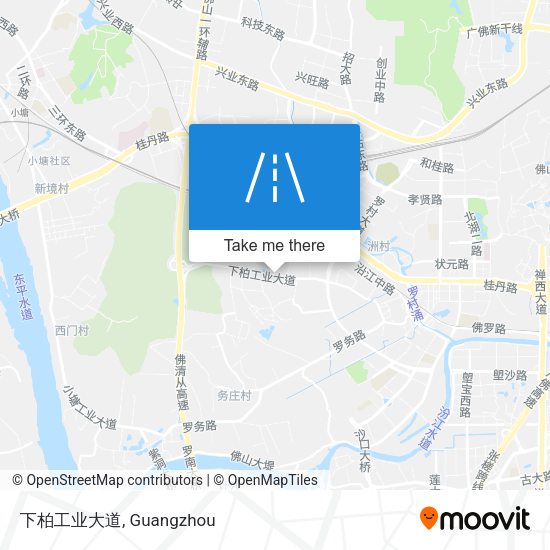 下柏工业大道 map