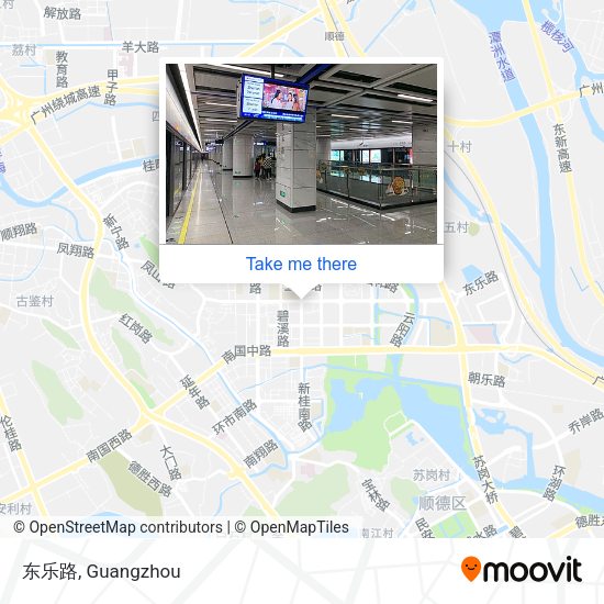 东乐路 map