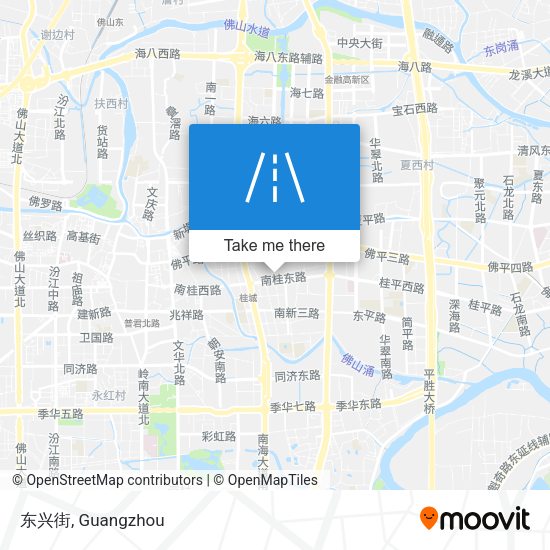 东兴街 map