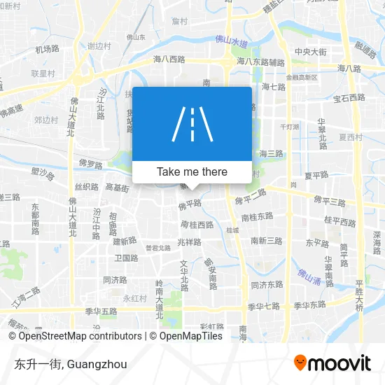 东升一街 map