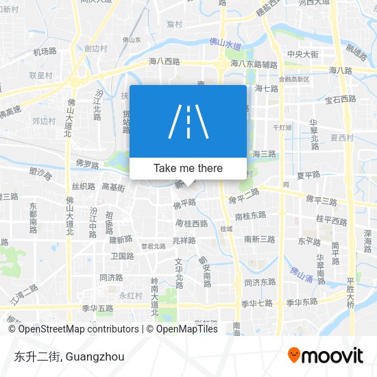 东升二街 map