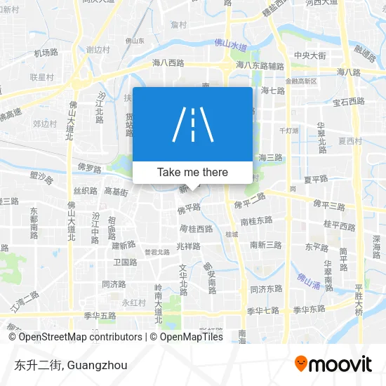 东升二街 map