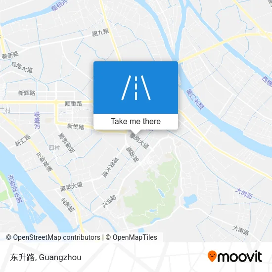 东升路 map