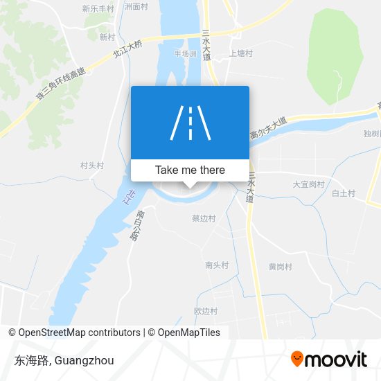 东海路 map