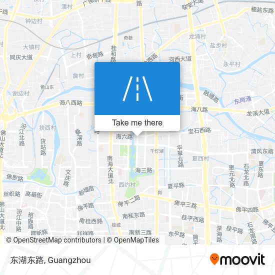 东湖东路 map